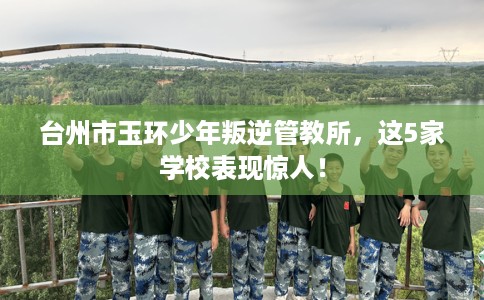 台州市玉环少年叛逆管教所，这5家学校表现惊人！