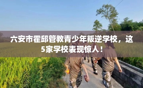 六安市霍邱管教青少年叛逆学校,这5家学校表现惊人! 六安市霍邱管教青少年叛逆学校,这5家学校表现惊人!