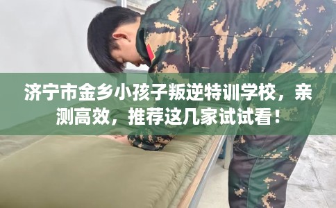 济宁市金乡小孩子叛逆特训学校，亲测高效，推荐这几家试试看！