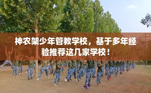 神农架少年管教学校，基于多年经验推荐这几家学校！