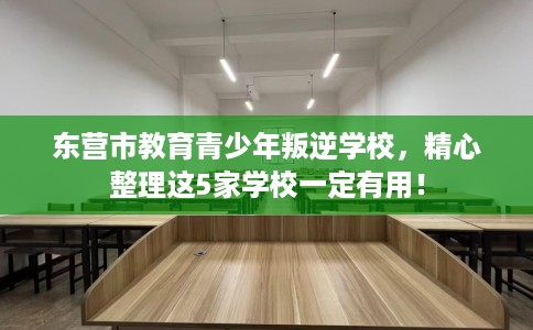 东营市教育青少年叛逆学校，精心整理这5家学校一定有用！