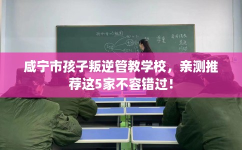 咸宁市孩子叛逆管教学校，亲测推荐这5家不容错过！