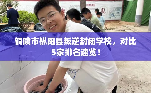 铜陵市枞阳县叛逆封闭学校，对比5家排名速览！