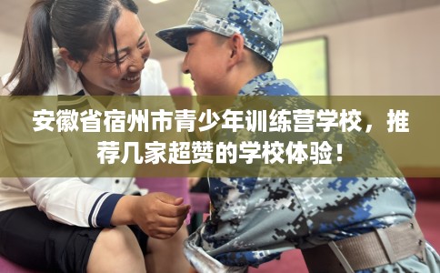 安徽省宿州市青少年训练营学校，推荐几家超赞的学校体验！