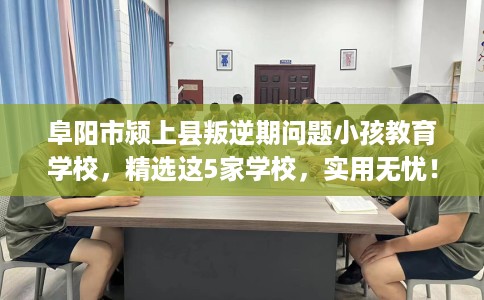 阜阳市颍上县叛逆期问题小孩教育学校，精选这5家学校，实用无忧！
