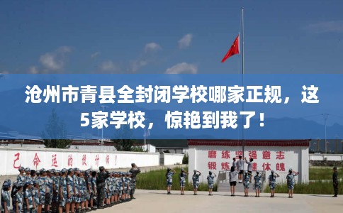 沧州市青县全封闭学校哪家正规，这5家学校，惊艳到我了！