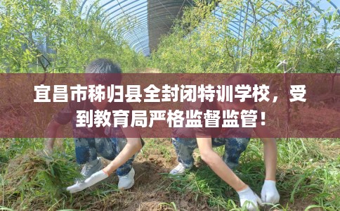 宜昌市秭归县全封闭特训学校，受到教育局严格监督监管！