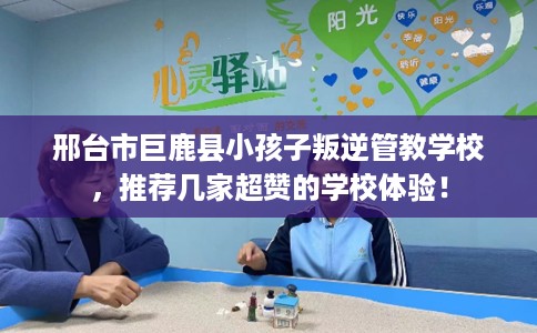 邢台市巨鹿县小孩子叛逆管教学校，推荐几家超赞的学校体验！