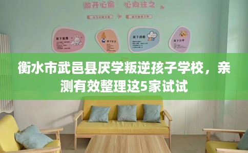 衡水市武邑县厌学叛逆孩子学校,亲测有效整理这5家试试 衡水市武邑县厌学叛逆孩子学校,亲测有效整理这5家试试