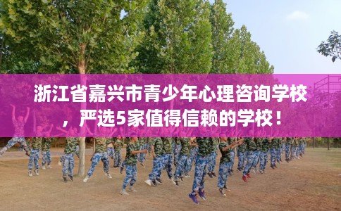 浙江省嘉兴市青少年心理咨询学校,严选5家值得信赖的学校! 浙江省嘉兴市青少年心理咨询学校,严选5家值得信赖的学校!