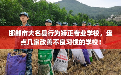 邯郸市大名县行为矫正专业学校,盘点几家改善不良习惯的学校! 邯郸市大名县行为矫正专业学校,盘点几家改善不良习惯的学校!