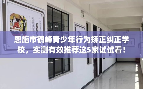 恩施市鹤峰青少年行为矫正纠正学校，实测有效推荐这5家试试看！