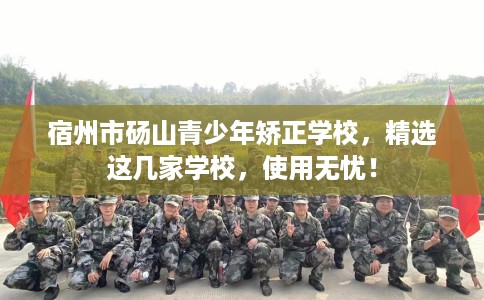 宿州市砀山青少年矫正学校,精选这几家学校,使用无忧! 宿州市砀山青少年矫正学校,精选这几家学校,使用无忧!