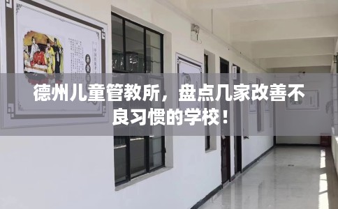 德州儿童管教所，盘点几家改善不良习惯的学校！