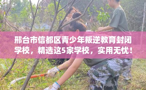 邢台市信都区青少年叛逆教育封闭学校，精选这5家学校，实用无忧！
