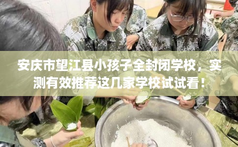 安庆市望江县小孩子全封闭学校，实测有效推荐这几家学校试试看！
