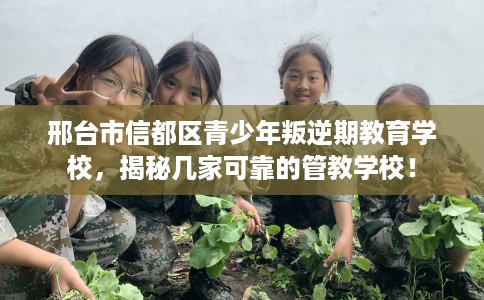 邢台市信都区青少年叛逆期教育学校，揭秘几家可靠的管教学校！
