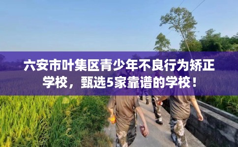 六安市叶集区青少年不良行为矫正学校,甄选5家靠谱的学校! 六安市叶集区青少年不良行为矫正学校,甄选5家靠谱的学校!