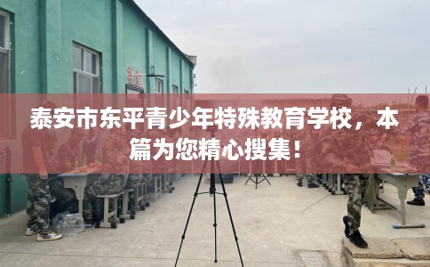 泰安市东平青少年特殊教育学校,本篇为您精心搜集! 泰安市东平青少年特殊教育学校,本篇为您精心搜集!