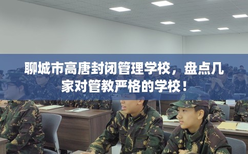 聊城市高唐封闭管理学校,盘点几家对管教严格的学校! 聊城市高唐封闭管理学校,盘点几家对管教严格的学校!