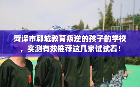 菏泽市郓城教育叛逆的孩子的学校,实测有效推荐这几家试试看! 菏泽市郓城教育叛逆的孩子的学校,实测有效推荐这几家试试看!