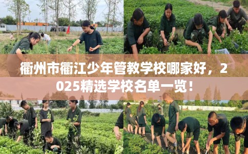 衢州市衢江少年管教学校哪家好，2025精选学校名单一览！