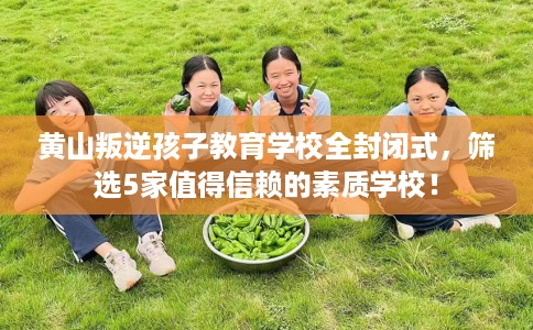 黄山叛逆孩子教育学校全封闭式,筛选5家值得信赖的素质学校! 黄山叛逆孩子教育学校全封闭式,筛选5家值得信赖的素质学校!