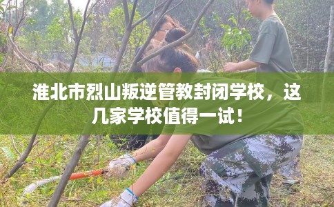 淮北市烈山叛逆管教封闭学校,这几家学校值得一试! 淮北市烈山叛逆管教封闭学校,这几家学校值得一试!