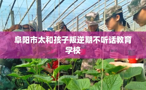 阜阳市太和孩子叛逆期不听话教育学校 阜阳市太和孩子叛逆期不听话教育学校
