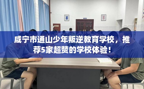 咸宁市通山少年叛逆教育学校,推荐5家超赞的学校体验! 咸宁市通山少年叛逆教育学校,推荐5家超赞的学校体验!