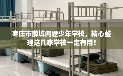 枣庄市薛城问题少年学校,精心整理这几家学校一定有用! 枣庄市薛城问题少年学校,精心整理这几家学校一定有用!
