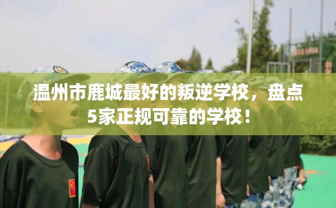 温州市鹿城最好的叛逆学校,盘点5家正规可靠的学校! 温州市鹿城最好的叛逆学校,盘点5家正规可靠的学校!
