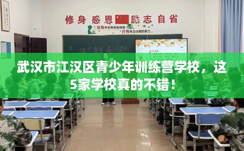 武汉市江汉区青少年训练营学校,这5家学校真的不错! 武汉市江汉区青少年训练营学校,这5家学校真的不错!