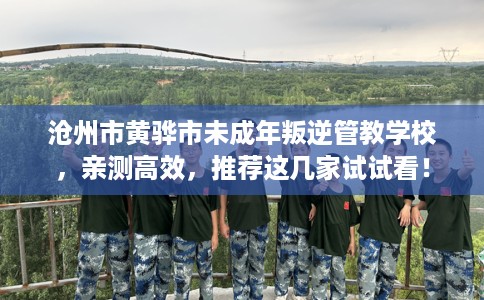 沧州市黄骅市未成年叛逆管教学校,亲测高效,推荐这几家试试看! 沧州市黄骅市未成年叛逆管教学校,亲测高效,推荐这几家试试看!