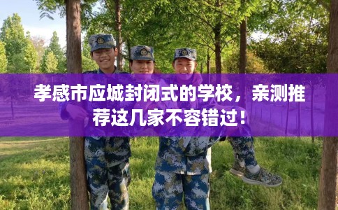 孝感市应城封闭式的学校,亲测推荐这几家不容错过! 孝感市应城封闭式的学校,亲测推荐这几家不容错过!