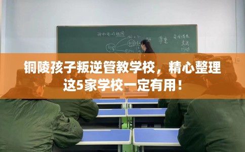 铜陵孩子叛逆管教学校,精心整理这5家学校一定有用! 铜陵孩子叛逆管教学校,精心整理这5家学校一定有用!