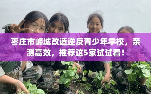 枣庄市峄城改造逆反青少年学校,亲测高效,推荐这5家试试看! 枣庄市峄城改造逆反青少年学校,亲测高效,推荐这5家试试看!