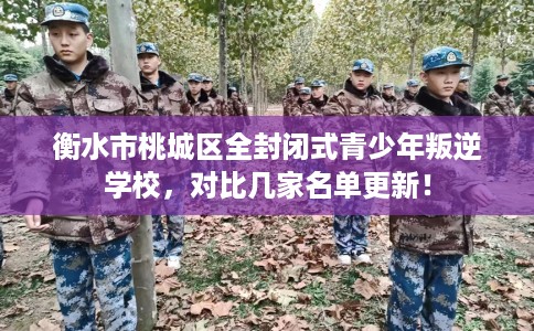 衡水市桃城区全封闭式青少年叛逆学校,对比几家名单更新! 衡水市桃城区全封闭式青少年叛逆学校,对比几家名单更新!