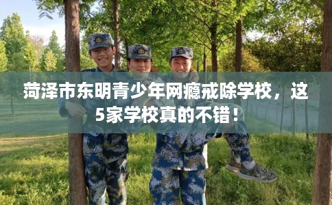 菏泽市东明青少年网瘾戒除学校，这5家学校真的不错！