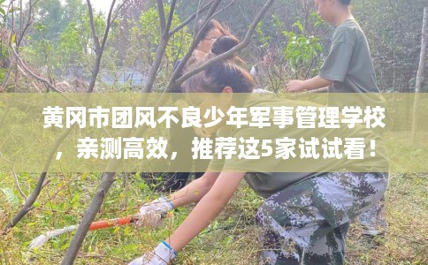 黄冈市团风不良少年军事管理学校，亲测高效，推荐这5家试试看！