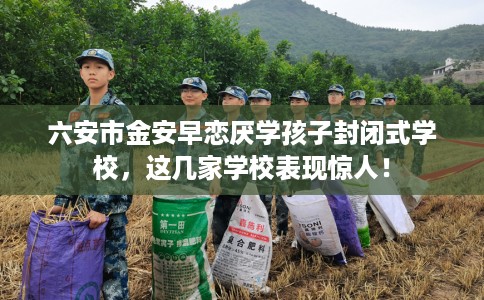 六安市金安早恋厌学孩子封闭式学校,这几家学校表现惊人! 六安市金安早恋厌学孩子封闭式学校,这几家学校表现惊人!