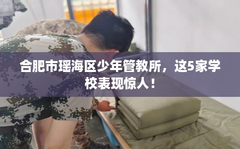 合肥市瑶海区少年管教所,这5家学校表现惊人! 合肥市瑶海区少年管教所,这5家学校表现惊人!