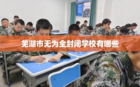 芜湖市无为全封闭学校有哪些 芜湖市无为全封闭学校有哪些