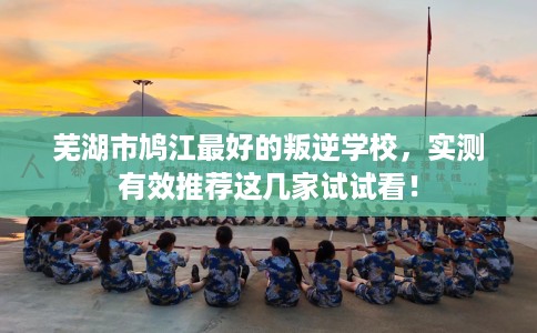 芜湖市鸠江最好的叛逆学校，实测有效推荐这几家试试看！