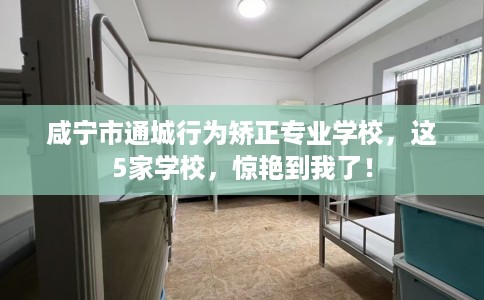 咸宁市通城行为矫正专业学校,这5家学校,惊艳到我了! 咸宁市通城行为矫正专业学校,这5家学校,惊艳到我了!