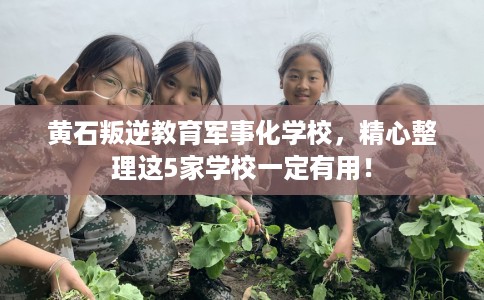 黄石叛逆教育军事化学校，精心整理这5家学校一定有用！