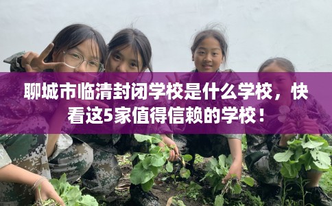 聊城市临清封闭学校是什么学校，快看这5家值得信赖的学校！