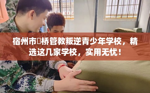 宿州市埇桥管教叛逆青少年学校,精选这几家学校,实用无忧! 宿州市埇桥管教叛逆青少年学校,精选这几家学校,实用无忧!