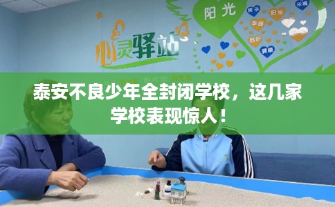 泰安不良少年全封闭学校,这几家学校表现惊人! 泰安不良少年全封闭学校,这几家学校表现惊人!