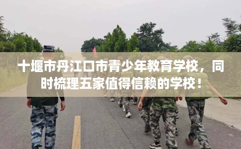 十堰市丹江口市青少年教育学校，同时梳理五家值得信赖的学校！